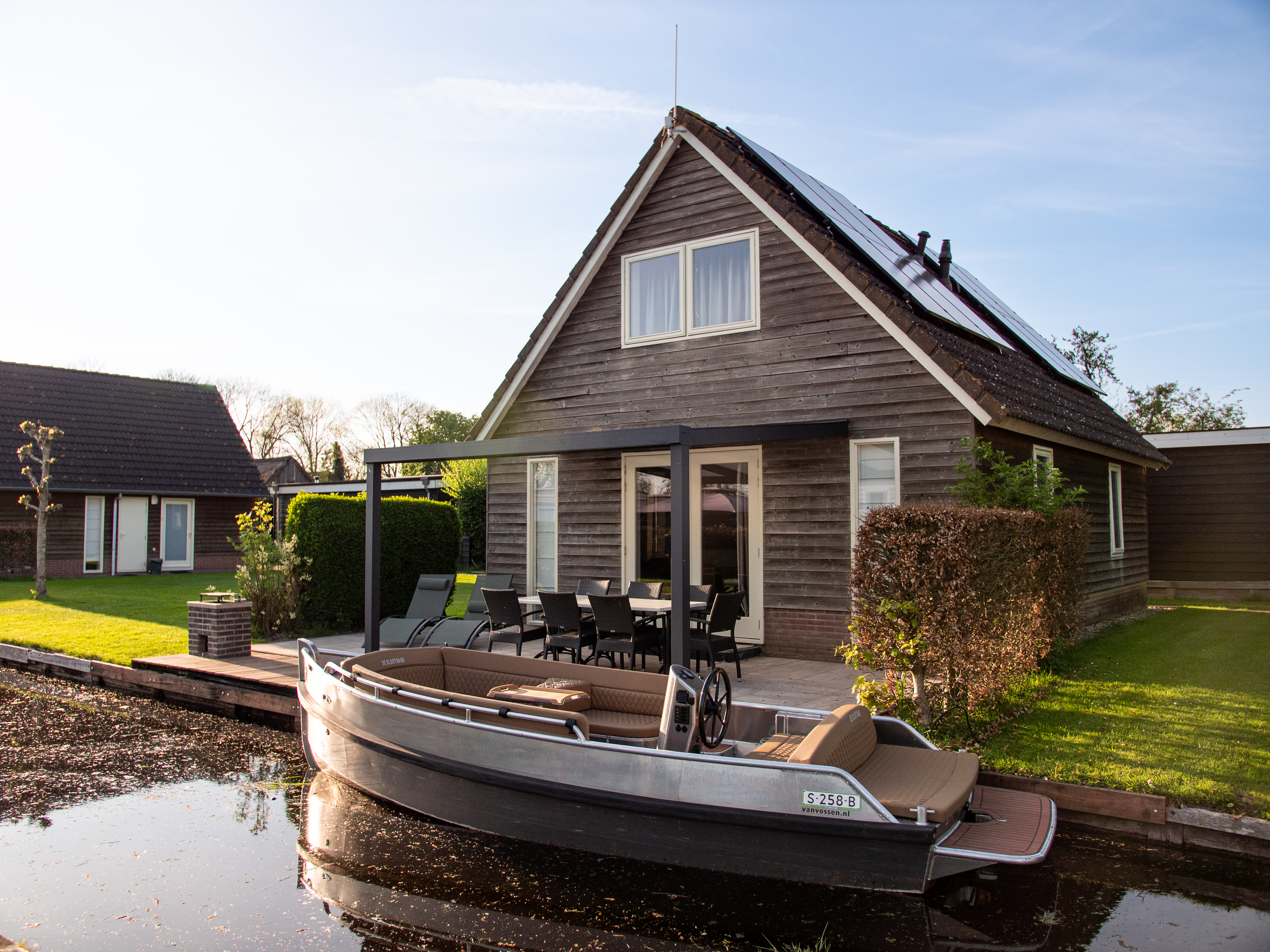 Vakantiehuis aan het water in Giethoorn
